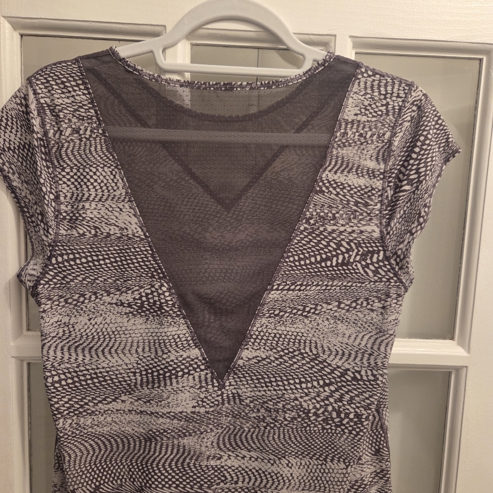 Lululemon Athletica For The Run Swerve Vapor Short Sleeve Tee In Metal Grey - Picture 8 of 9